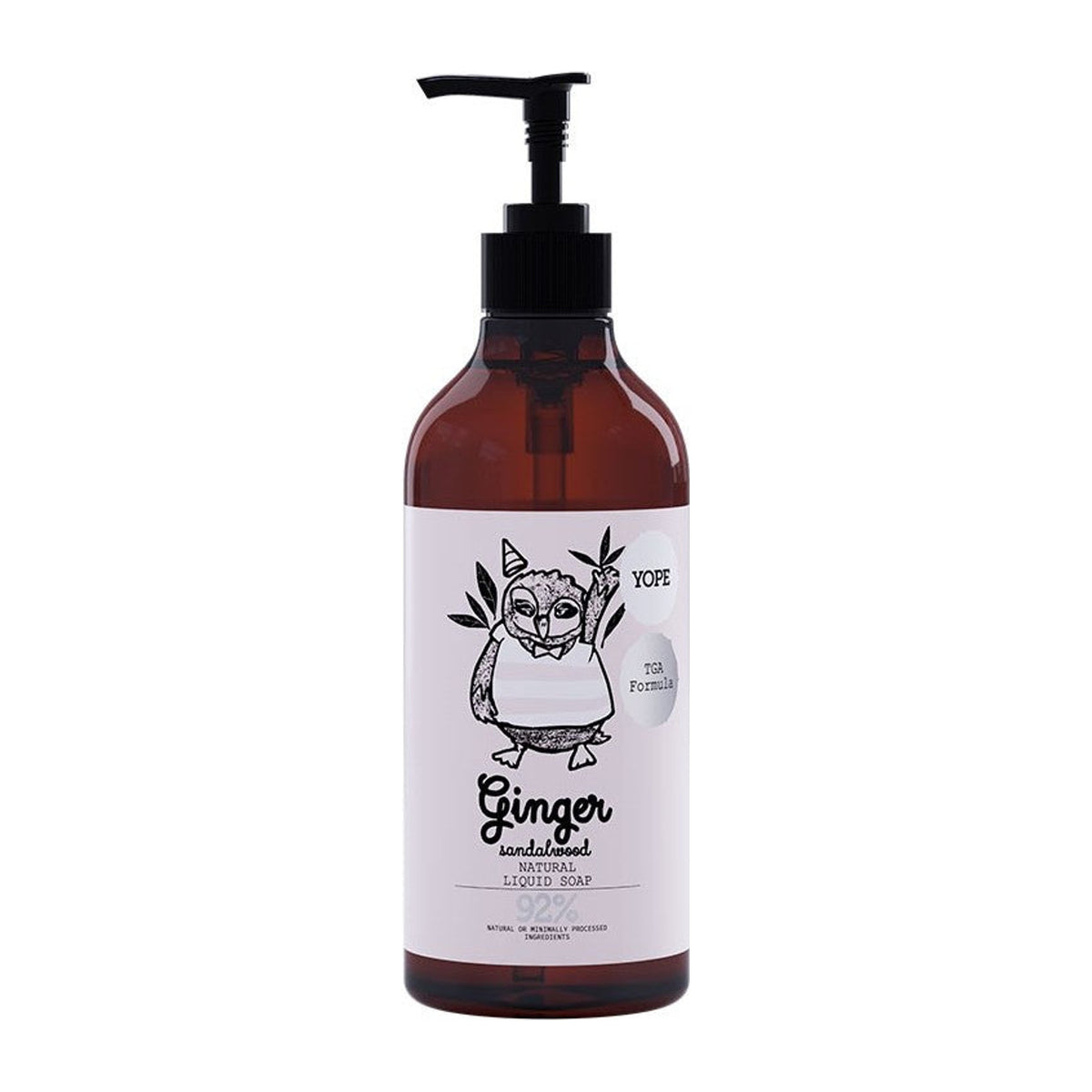 YOPE | Ginger & Sandalwood Natural Hand Soap - 500ml