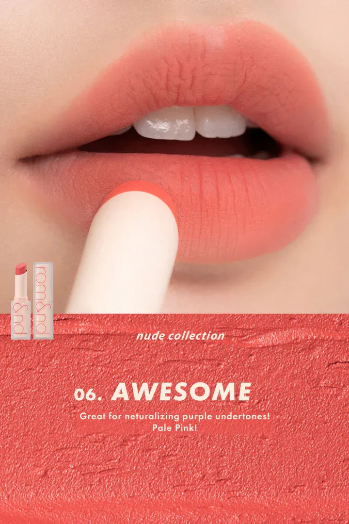ROM&ND | Zero Matte Lipstick - InternationalCosmetic