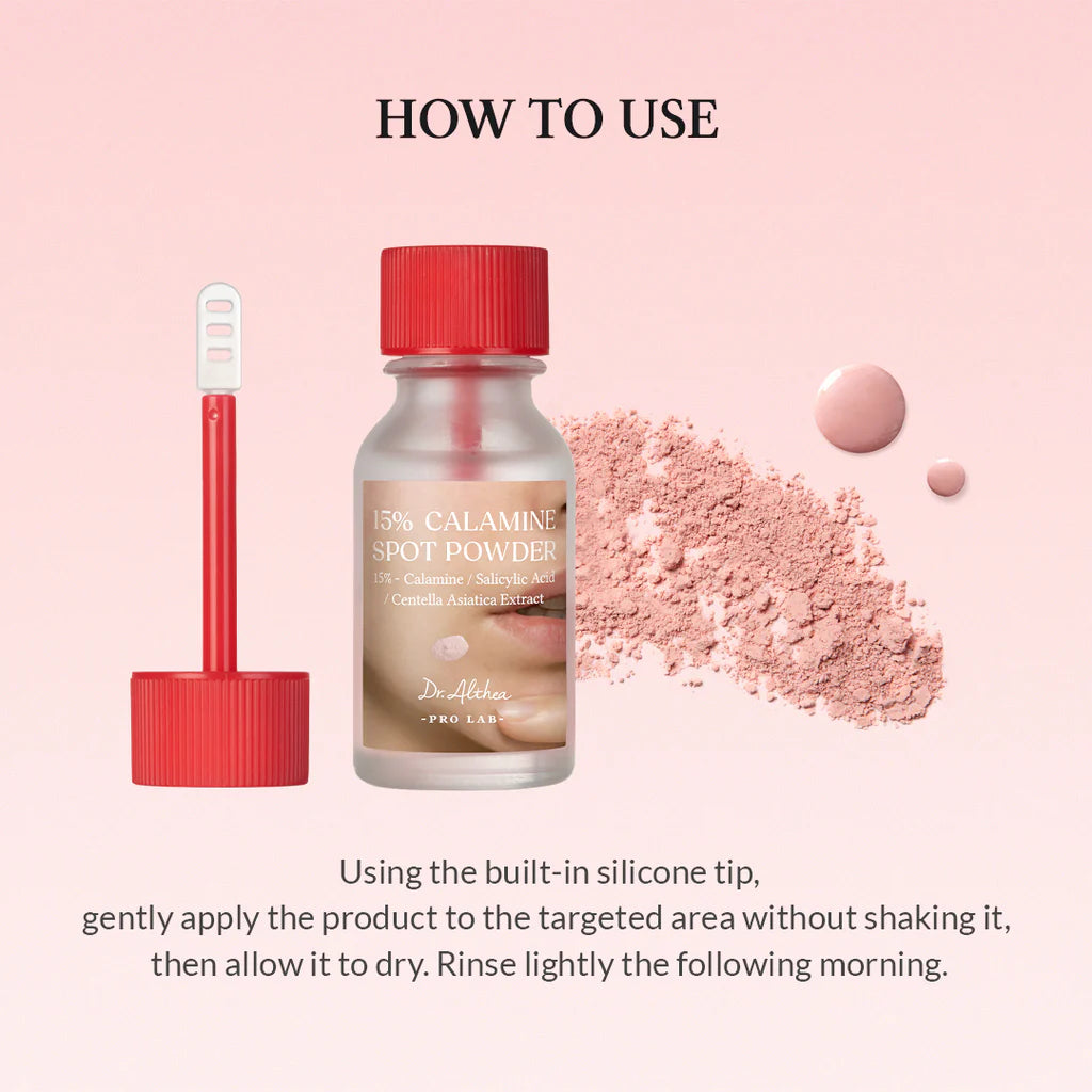 DR. ALTHEA | 15% Calamine Spot Powder - 15ml