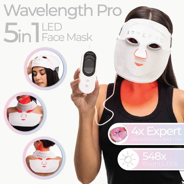STYLPRO | Wavelength Pro 5-in-1 LED Mask - InternationalCosmetic