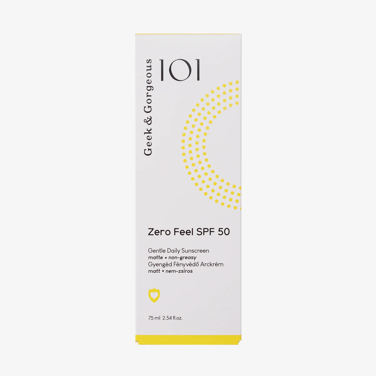 GEEK & GORGEOUS | Zero Feel SPF 50 - 75ml