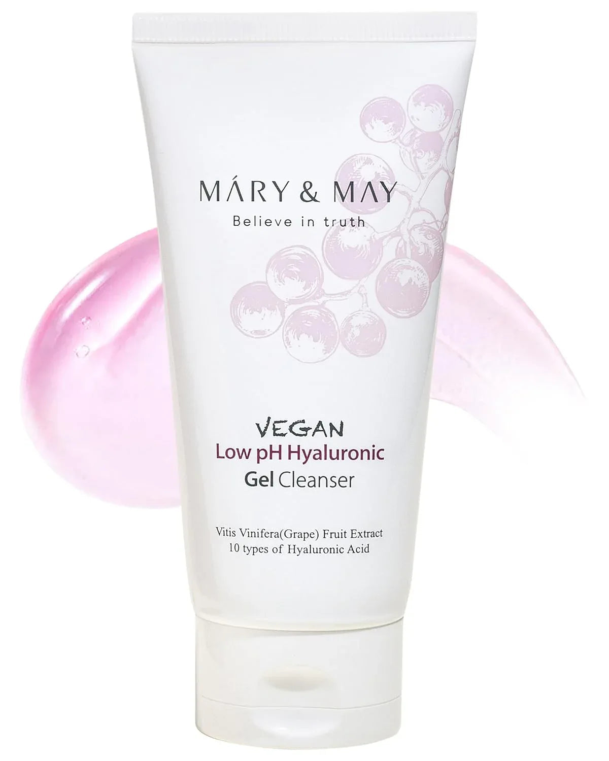 MARY & MAY | Vegan Low pH Hyaluronic Gel Cleanser - 150 ml - InternationalCosmetic