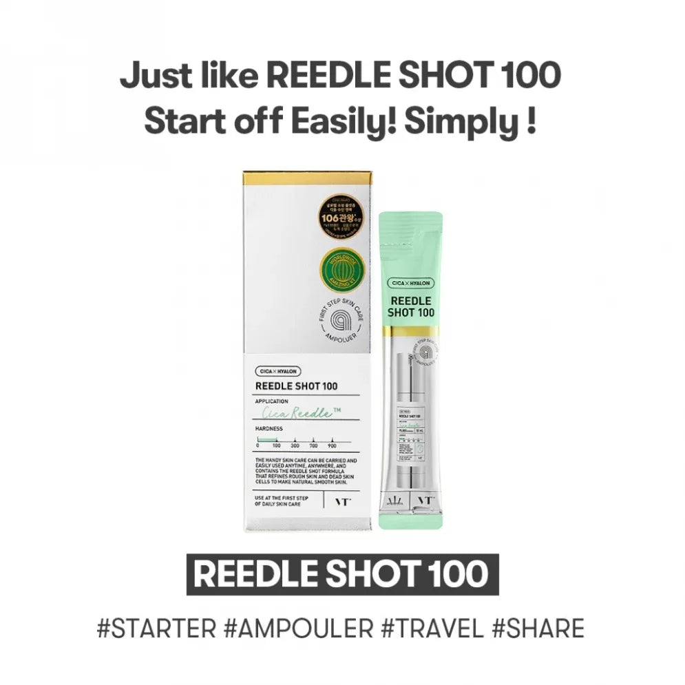 VT COSMETICS | Reedle Shot 100 Stick Pouch - 10ud - InternationalCosmetic