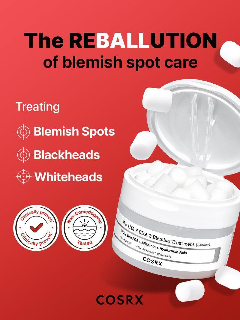 COSRX | The AHA 2 BHA 2 Blemish Treatment - 50gr - InternationalCosmetic