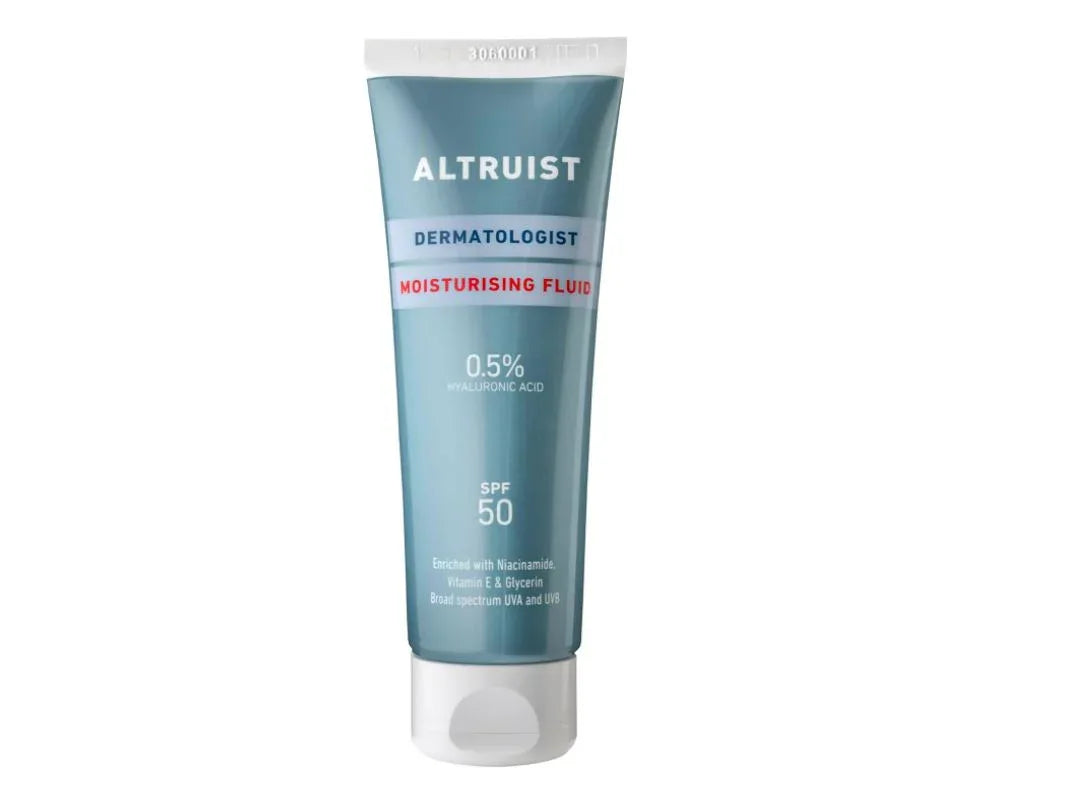 ALTRUIST | Dermatologist Moisturising Fluid 0.5% Hyaluronic Acid SPF50 - 50ml - InternationalCosmetic