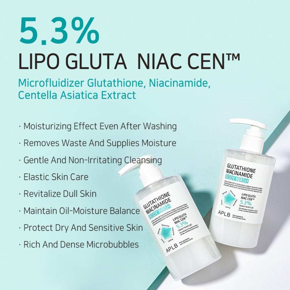 APLB | Glutathione Niacinamide Body Wash - 300ml