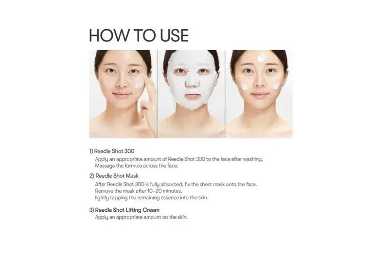VT COSMETICS | Reedle Shot All‑In‑One 3 Step Mask - InternationalCosmetic