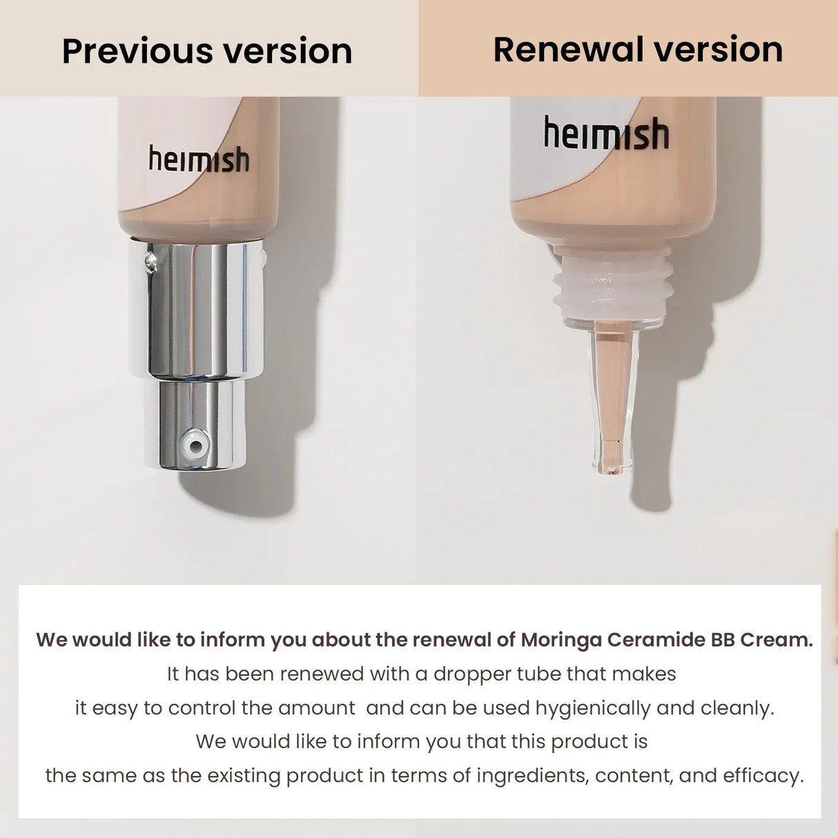 HEIMISH | Moringa Ceramide BB Cream SPF30 - 30gr - InternationalCosmetic