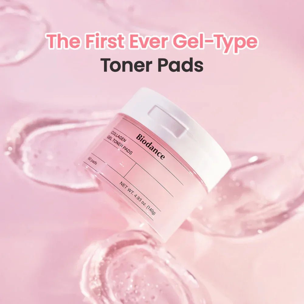 BIODANCE | Collagen Gel Toner Pads - 60ud - InternationalCosmetic