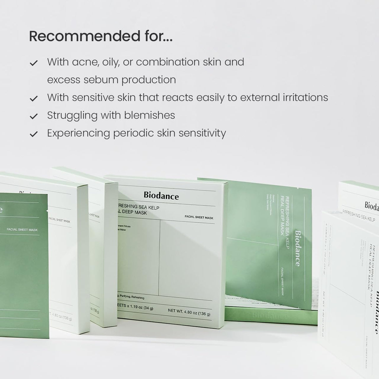 BIODANCE | Refreshing Sea Kelp Real Deep Mask - 1 ud