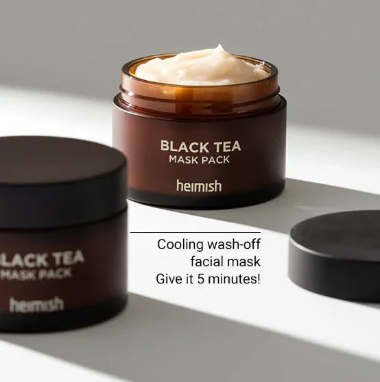 HEIMISH | Black Tea Mask Pack - 110gr - InternationalCosmetic