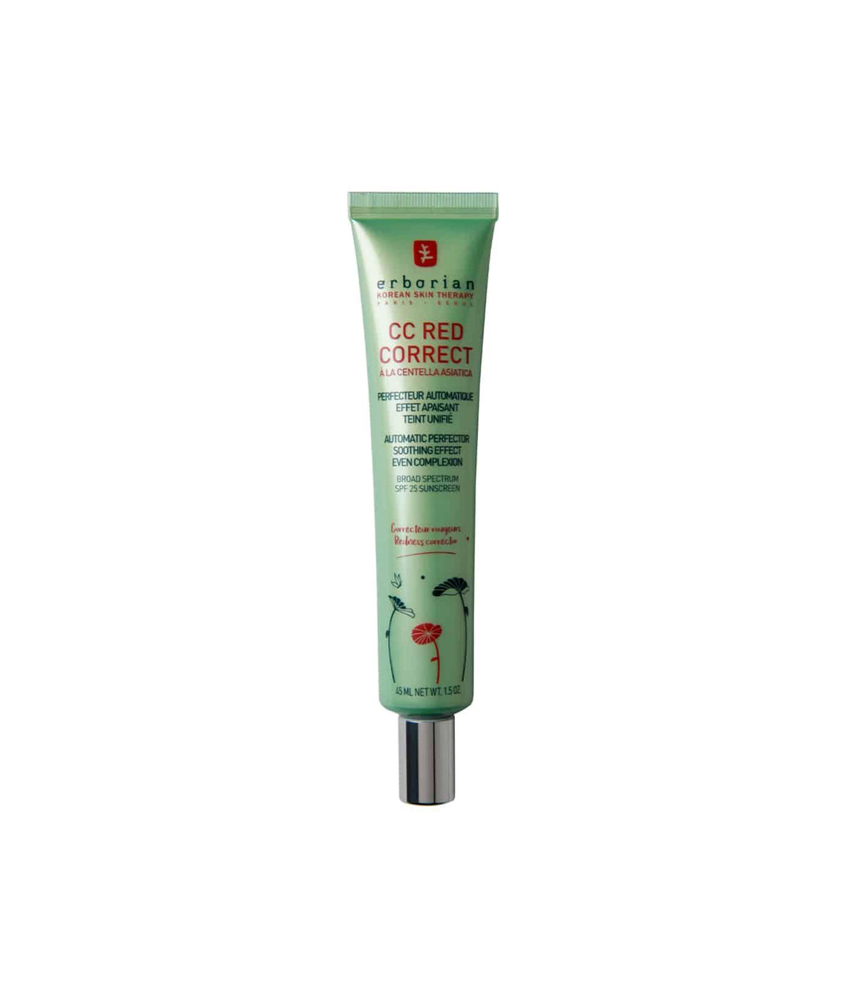 ERBORIAN | Formato de Viaje - CC Red Correct - 15ml - InternationalCosmetic