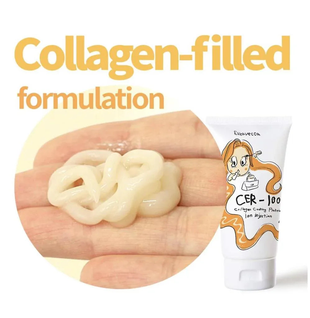 ELIZAVECCA | CER-100 Collagen Coating Protein Ion Injection - 50ml - InternationalCosmetic