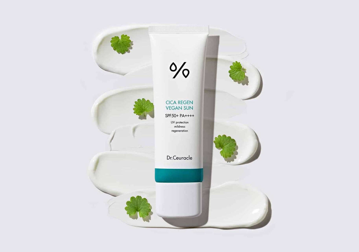 DR. CEURACLE | Muestra Cica Regen Vegan Sun SPF50+ - 2ml - InternationalCosmetic