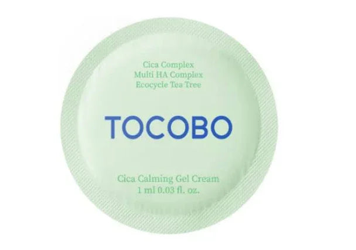 TOCOBO | CICA Calming Gel Cream Muestra - 1 ml - InternationalCosmetic