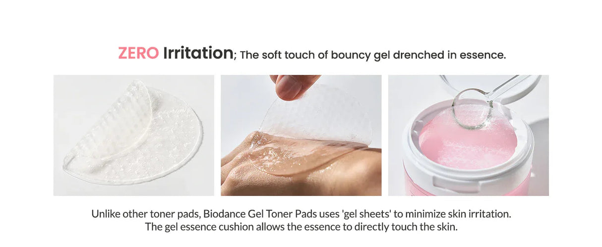 BIODANCE | Collagen Gel Toner Pads - 60ud - InternationalCosmetic