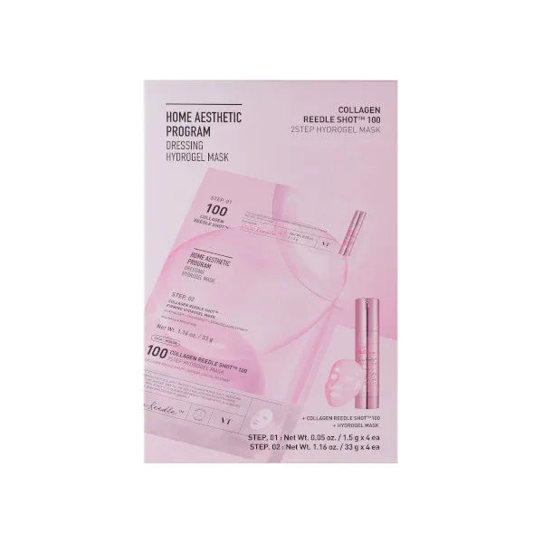 VT COSMETICS | Collagen Reedle Shot 100 2step Hydrogel mask - InternationalCosmetic