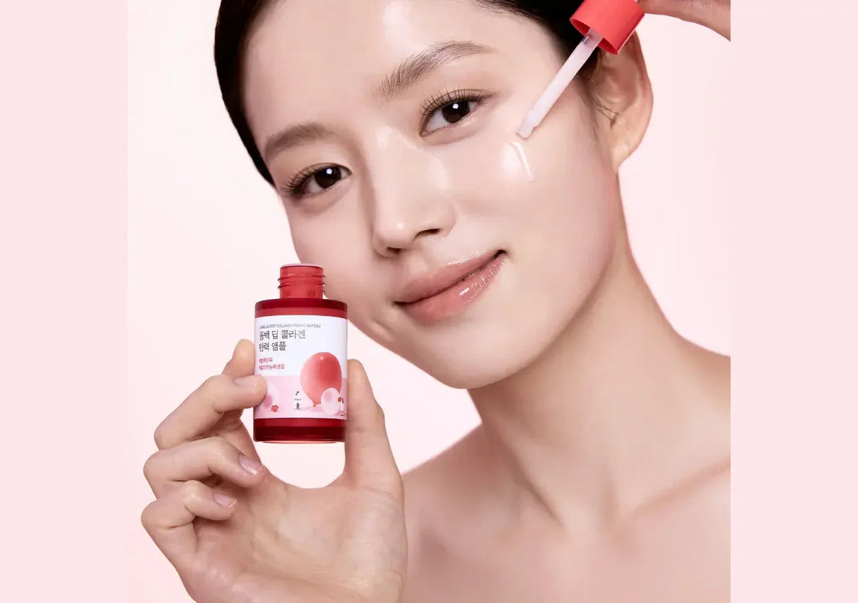 ROUND LAB | Camellia Deep Collagen Firming Ampoule - 30ml - InternationalCosmetic