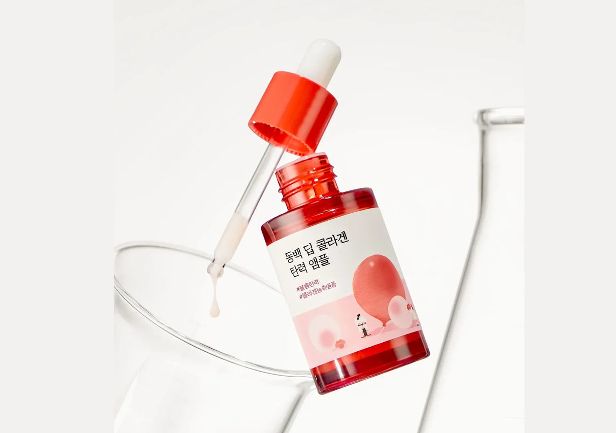 ROUND LAB | Camellia Deep Collagen Firming Ampoule - 30ml - InternationalCosmetic