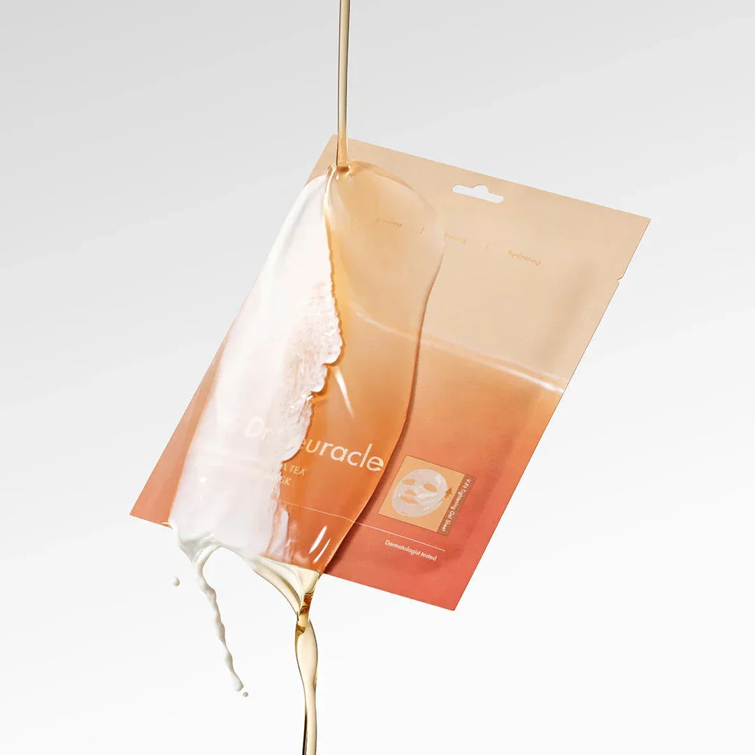 DR. CEURACLE | Vegan Kombucha Tea Essence in Gel Mask - 1 ud - InternationalCosmetic