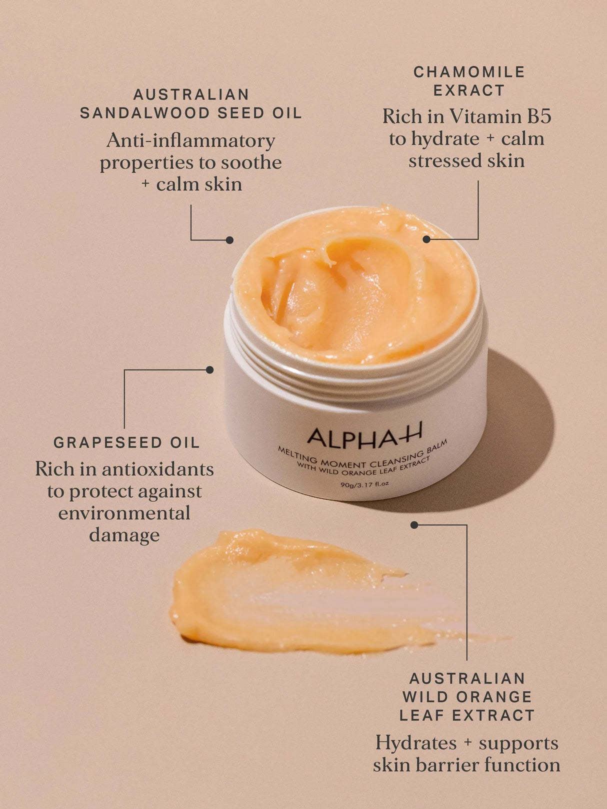 ALPHA-H | Melting Moment Cleansing Balm - InternationalCosmetic