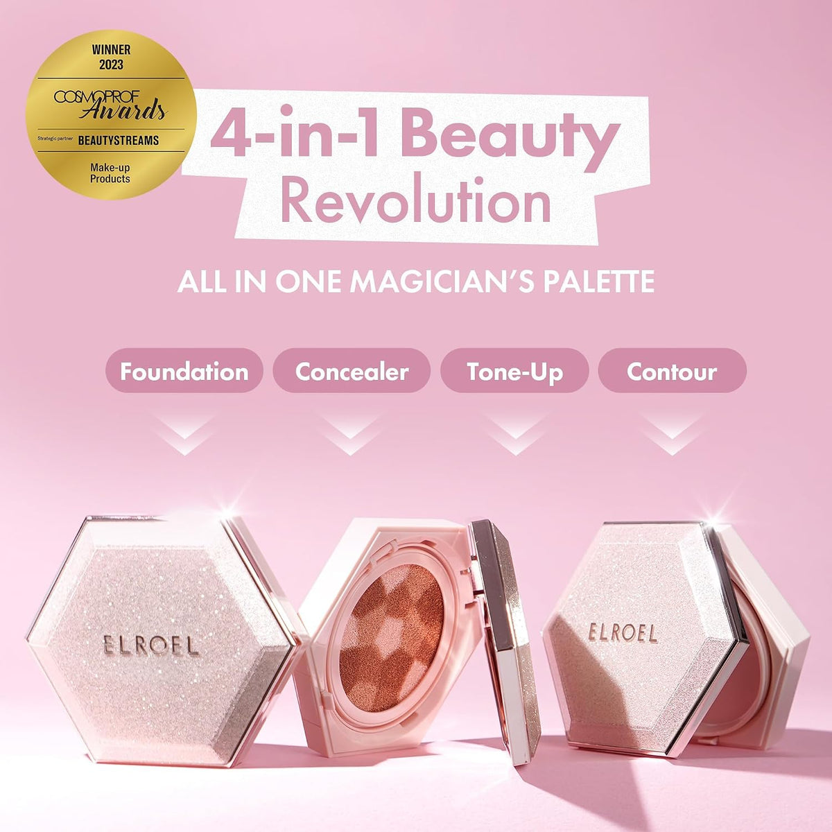 ELROEL | Blending Compact Cushion SPF50+ PA+++ - 12,5g
