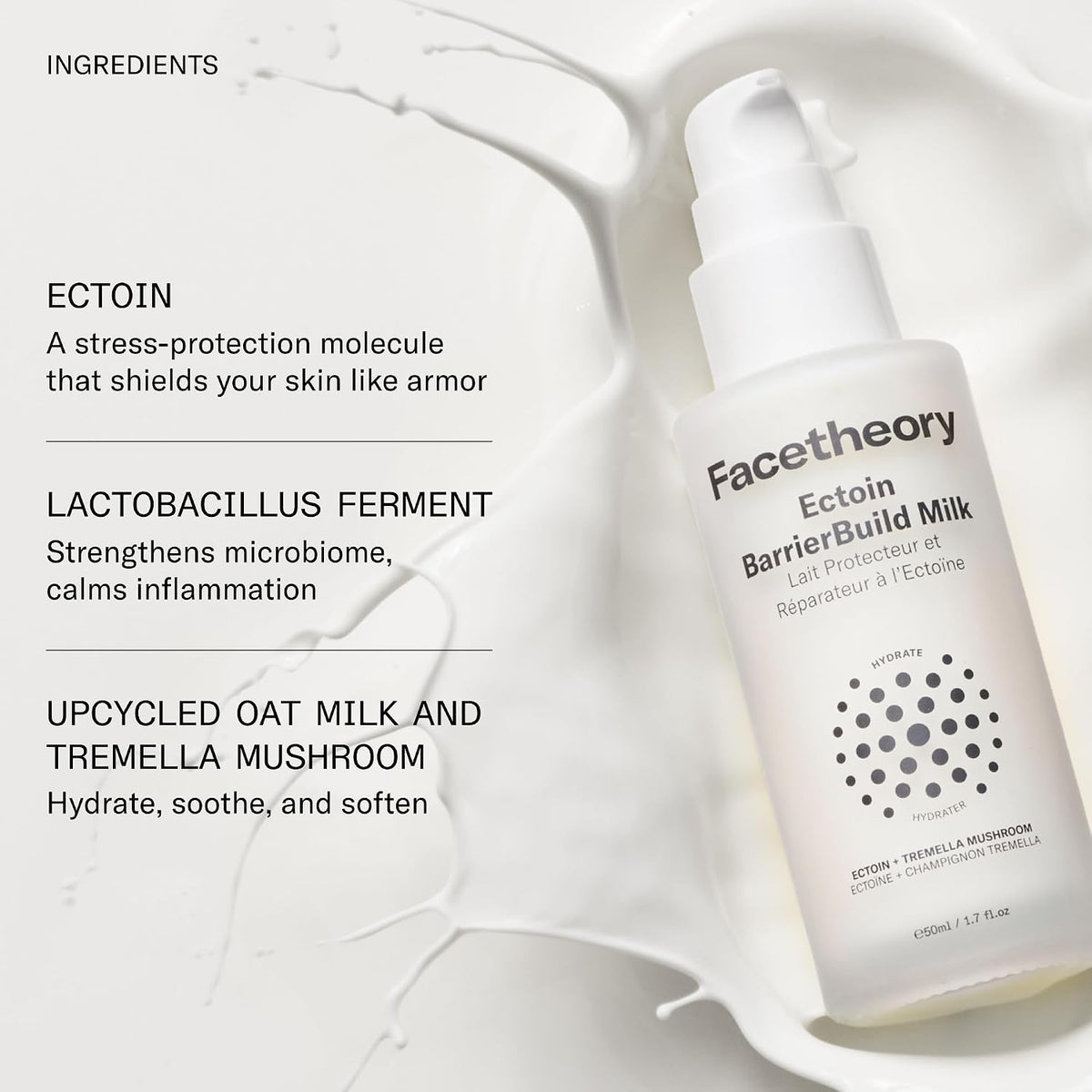FACETHEORY | Ectoin BarrierBuild Milk - 50ml