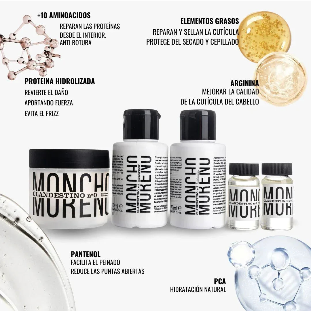 MONCHO MORENO | Tratramiento Clandestino Duo - InternationalCosmetic