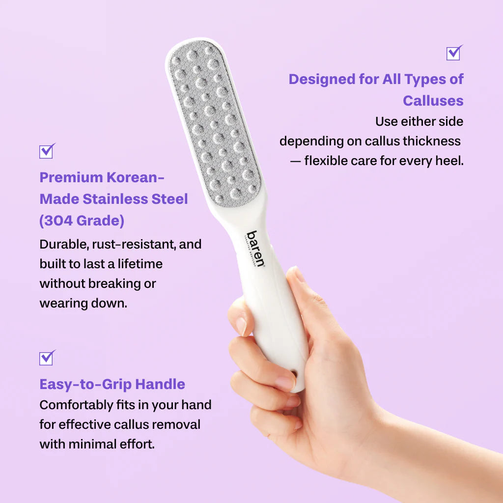BAREN | Foot Exfolian Softener At-Home Kit