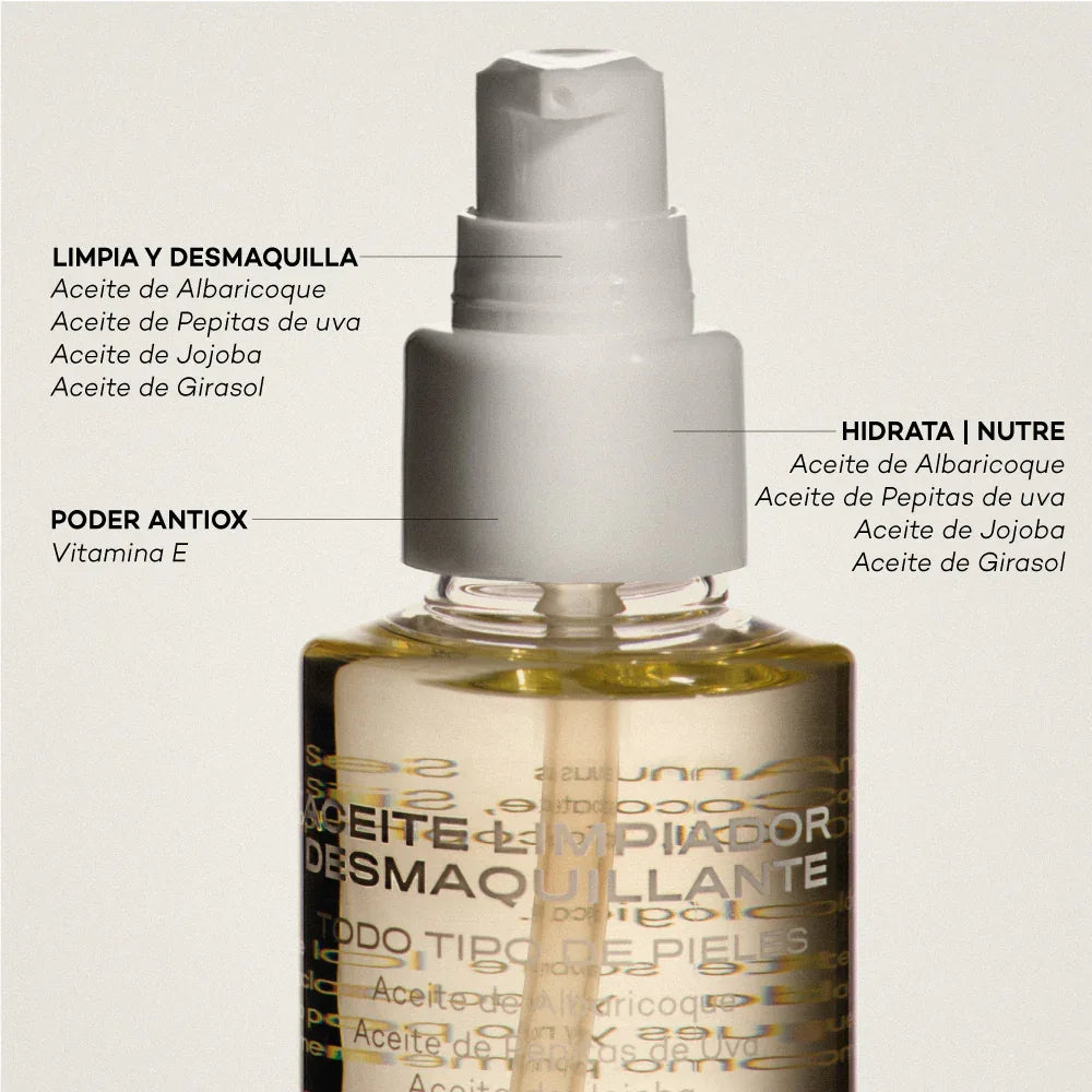5PUNTO5 | Aceite Limpiador Desmaquillante - 150ml - InternationalCosmetic