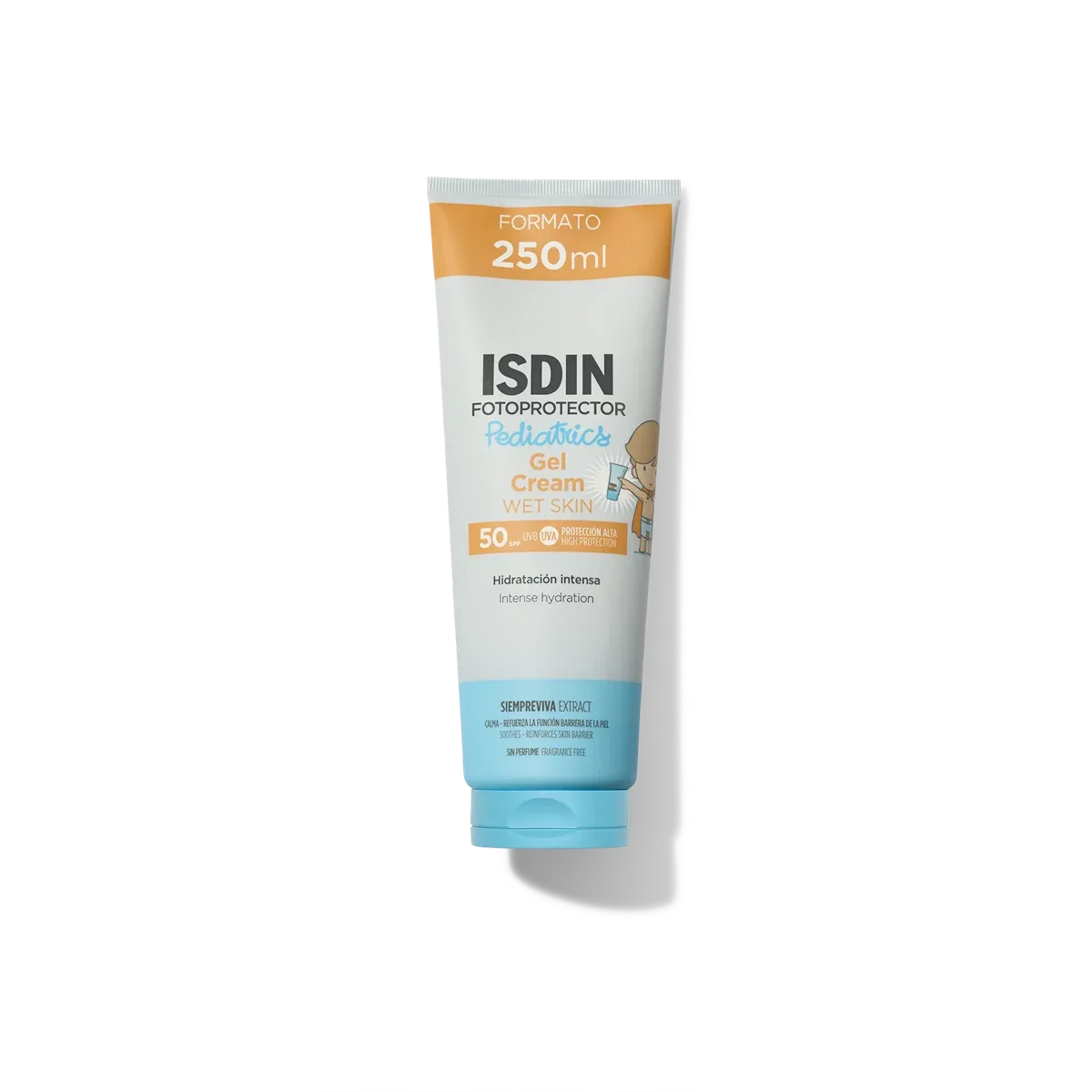 ISDIN Gel Cream Pediatrics SPF 50 - 250ml - InternationalCosmetic