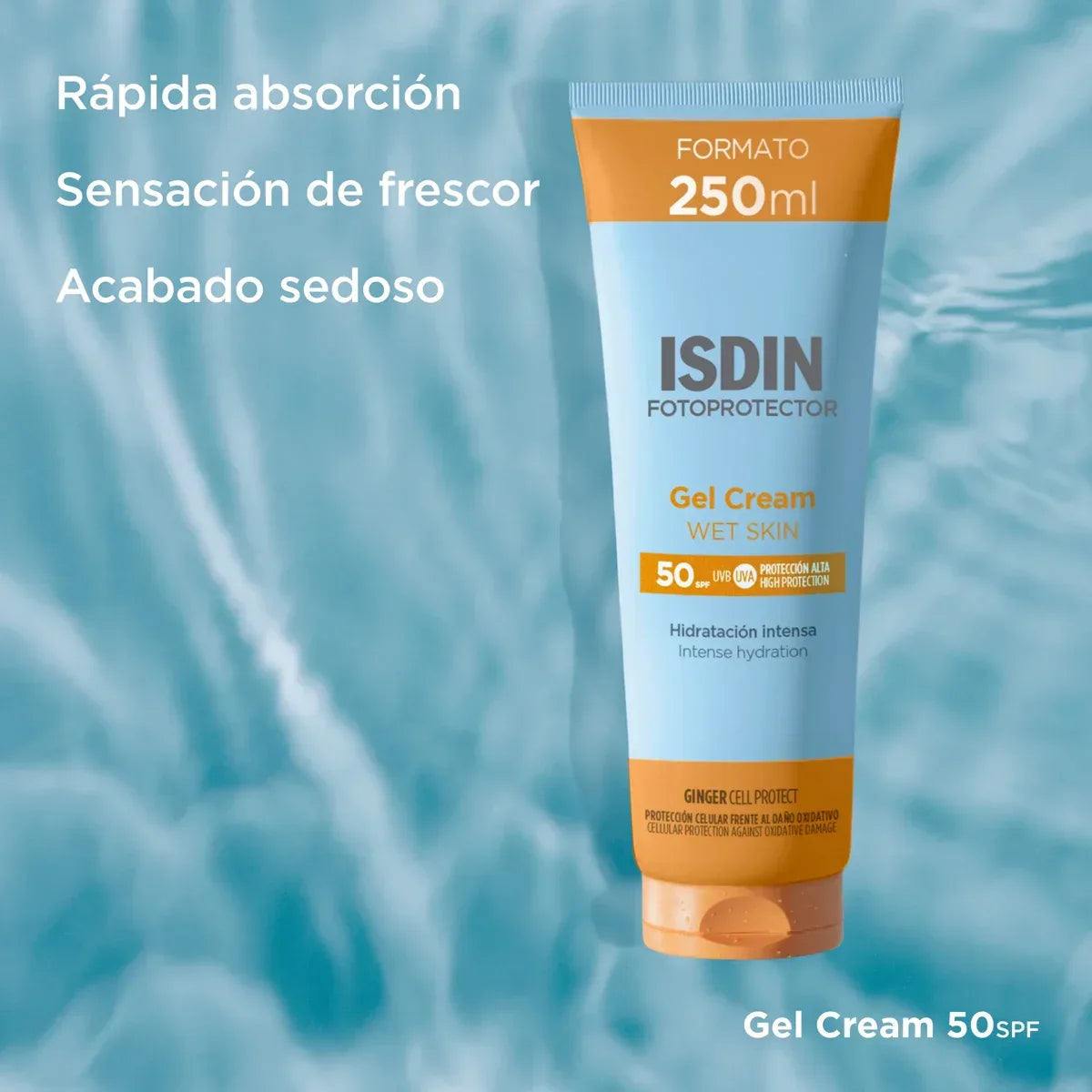 ISDIN | Gel Cream Wet Skin SPF 50 - 250ml - InternationalCosmetic