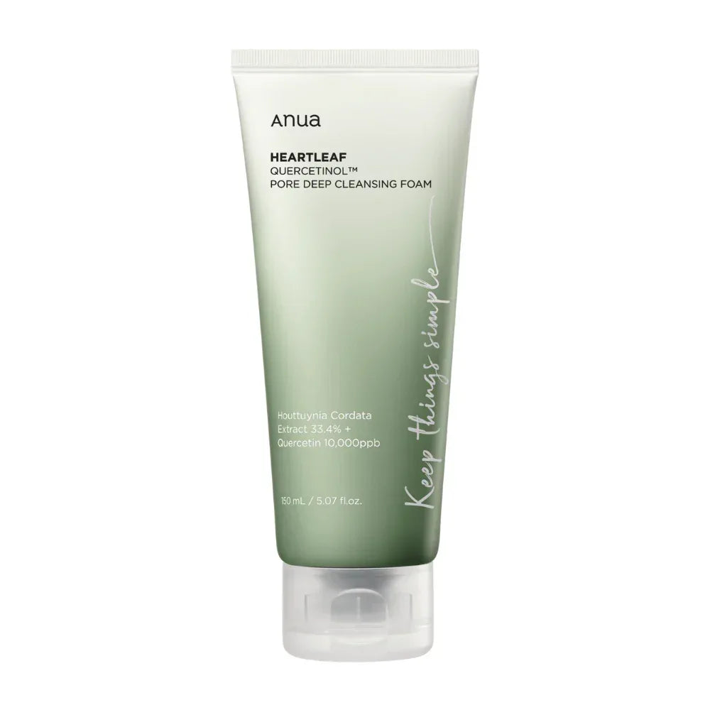 ANUA | Heartleaf Quercetinol Pore Deep Cleansing Foam - 150ml - InternationalCosmetic