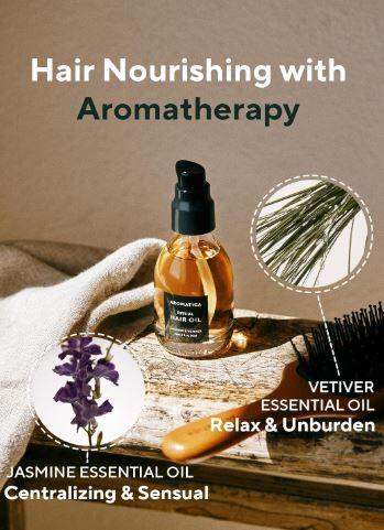 AROMATICA | Ritual Hair Oil Lavender & Patchouli - 50ml - InternationalCosmetic