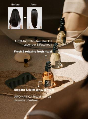 AROMATICA | Ritual Hair Oil Lavender & Patchouli - 50ml - InternationalCosmetic