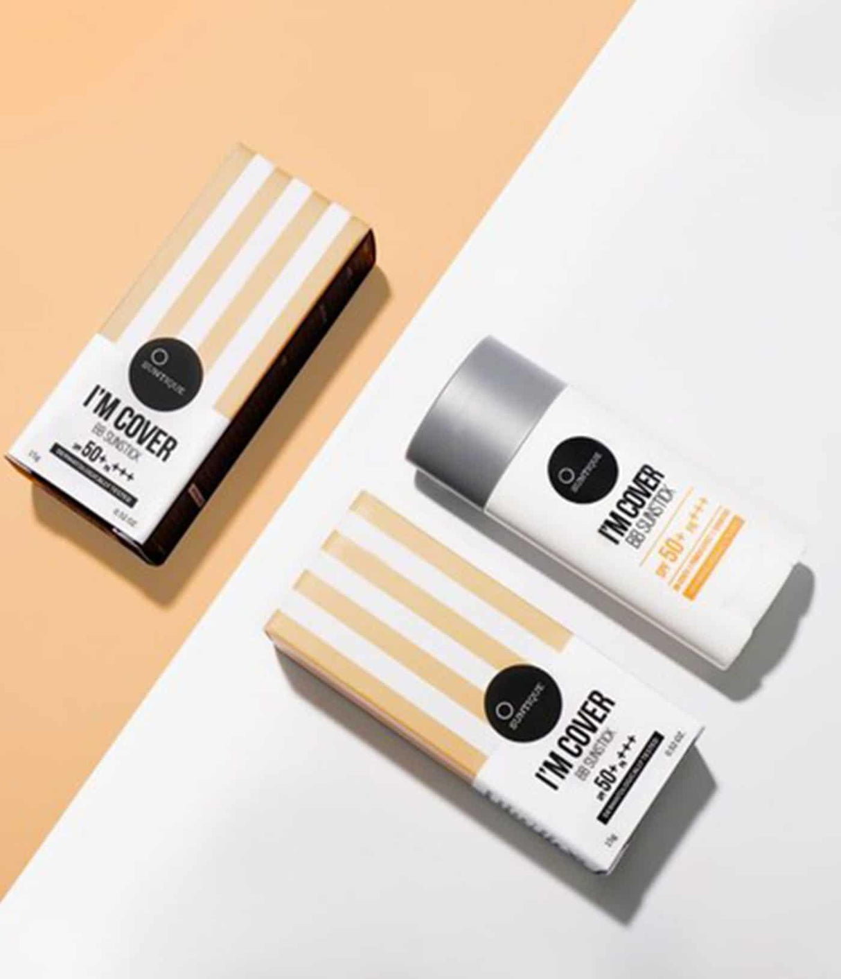 SUNTIQUE | I'M Cover BB Sunstick SPF50+ - 15ml - InternationalCosmetic