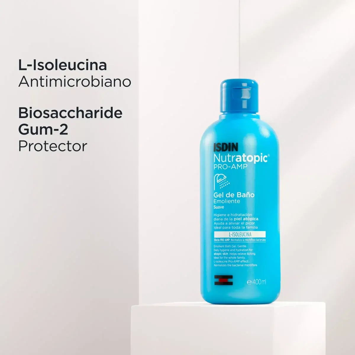 ISDIN | Nutratopic Pro-AMP Gel de Baño Emoliente - 400ml