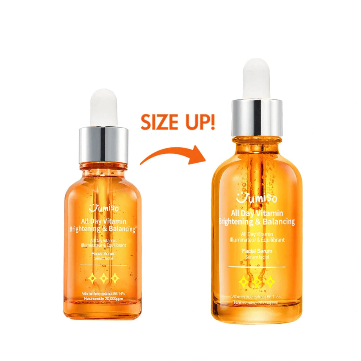 JUMISO | All Day Vitamin Brightening & Balancing Facial Serum - 50ml