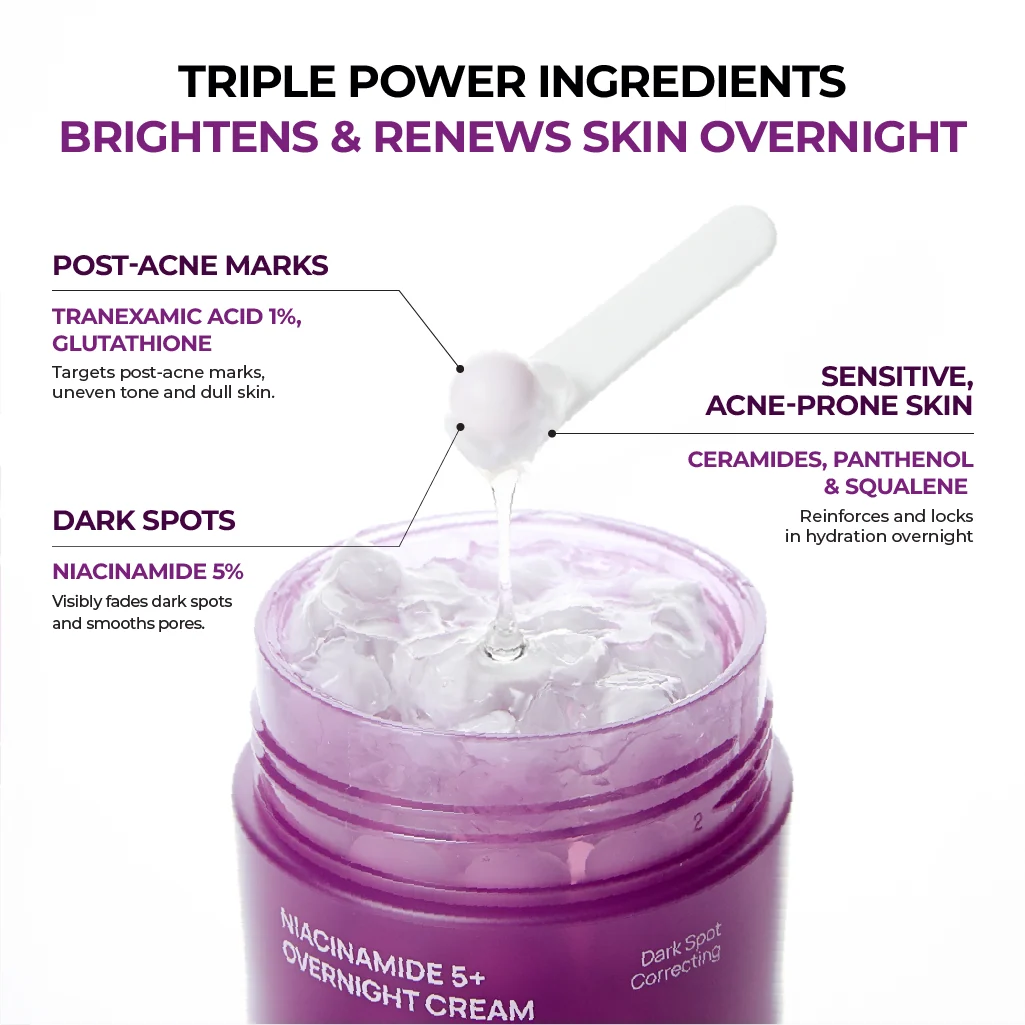 JUMISO | Niacinamide 5 + Overnight Cream 50ml