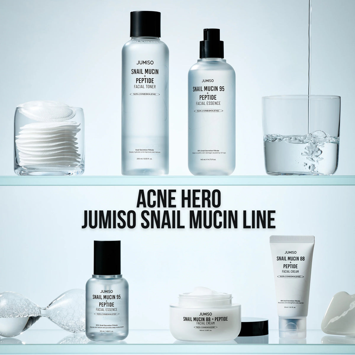 JUMISO | Snail Mucin + Peptide Facial Toner - 205ml