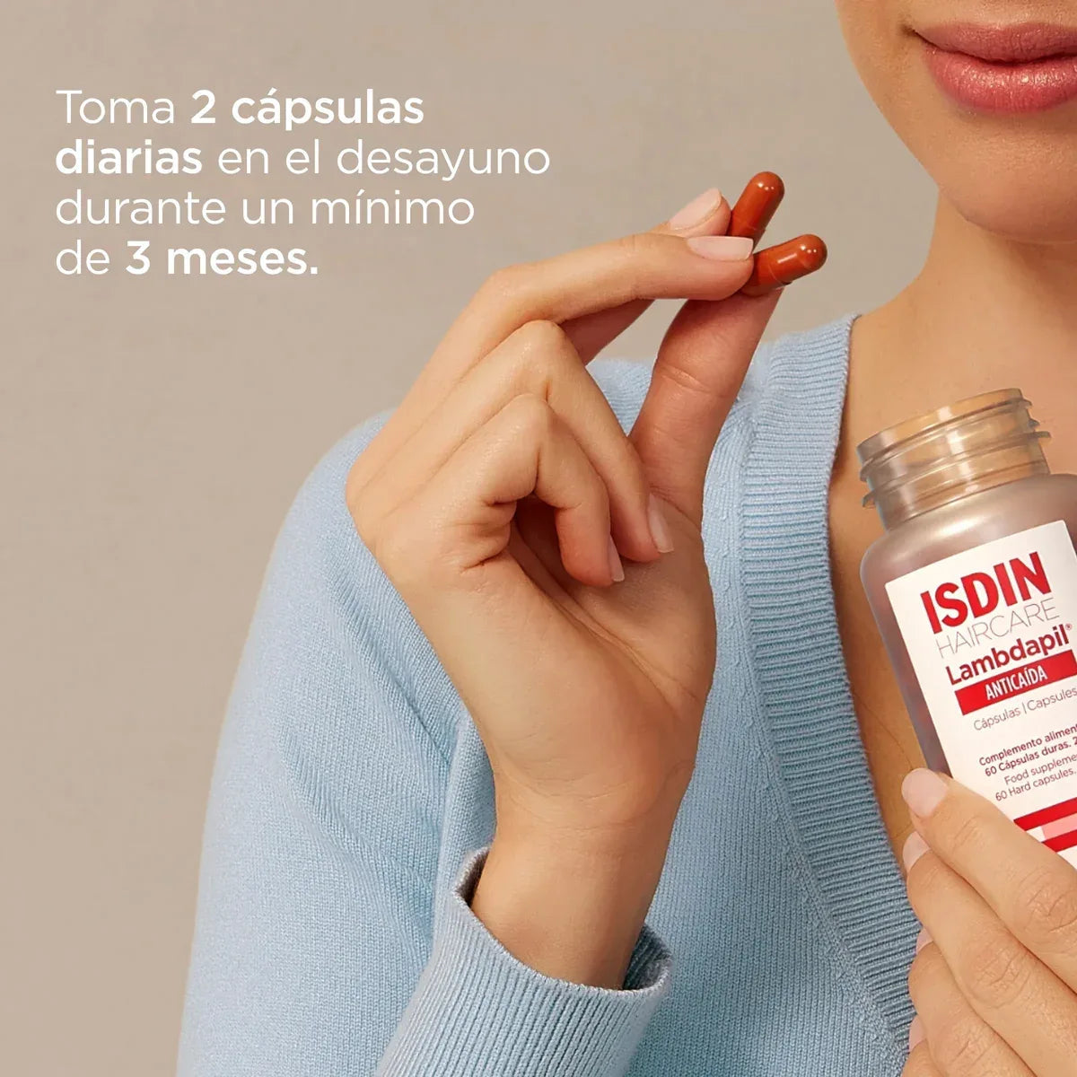 ISDIN | Lambdapil® Anticaída Cápsulas - 60ud - InternationalCosmetic