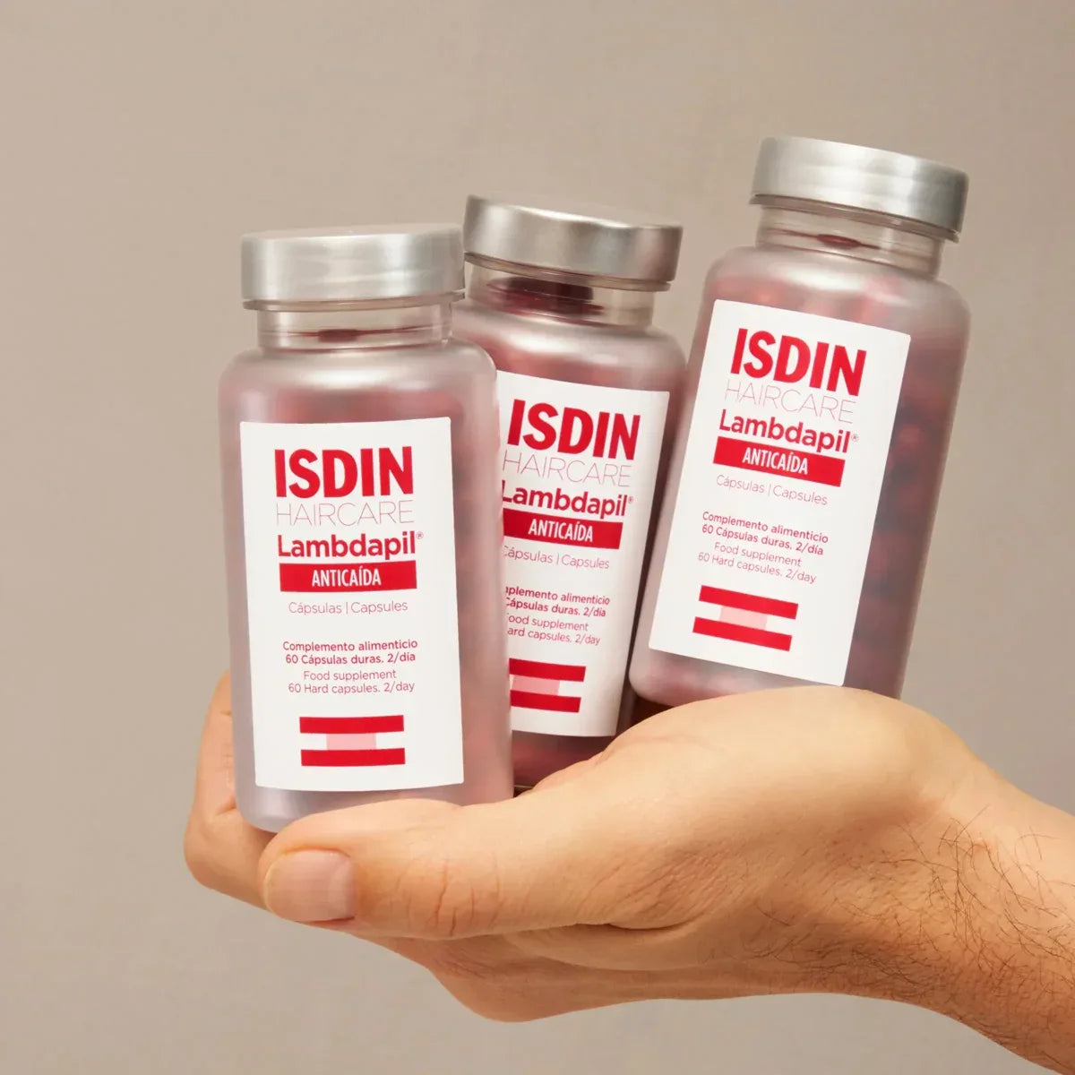 ISDIN | Lambdapil® Anticaída Cápsulas - 60ud - InternationalCosmetic