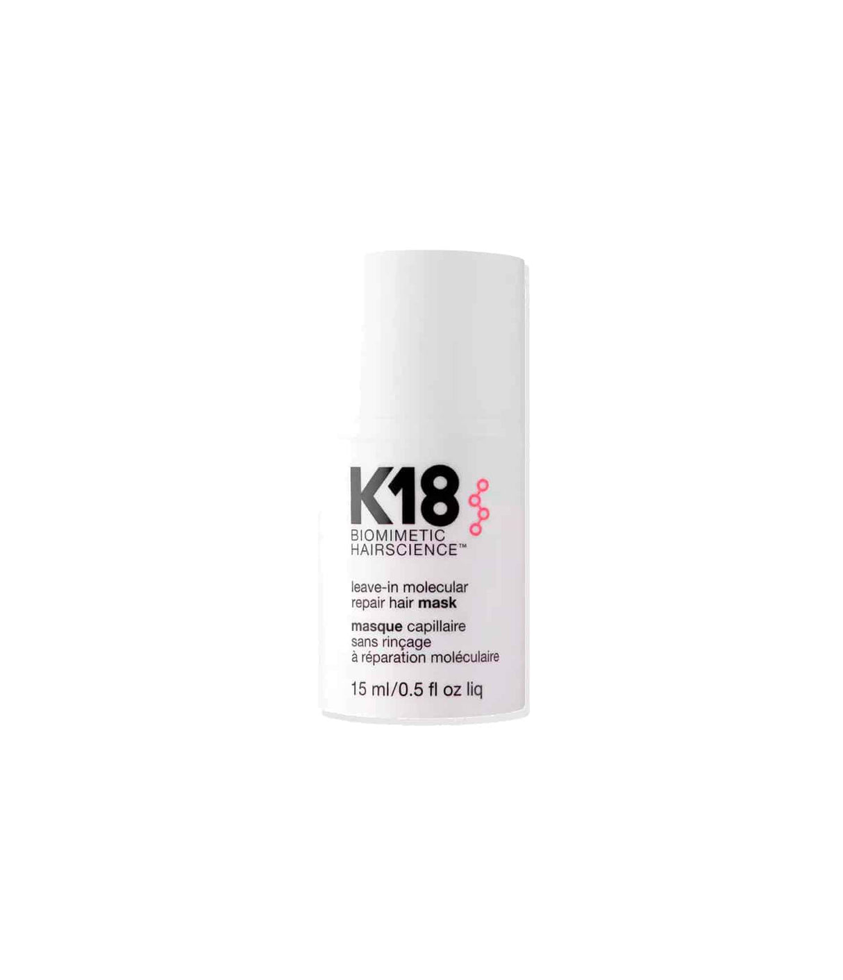 K18 HAIR | Leave-in Molecular Repair Hair Mask Mini - 15 ml - InternationalCosmetic
