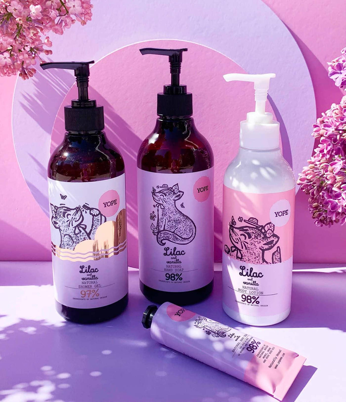 YOPE | Lilac and Vanilla Hand Cream - 50ml - InternationalCosmetic