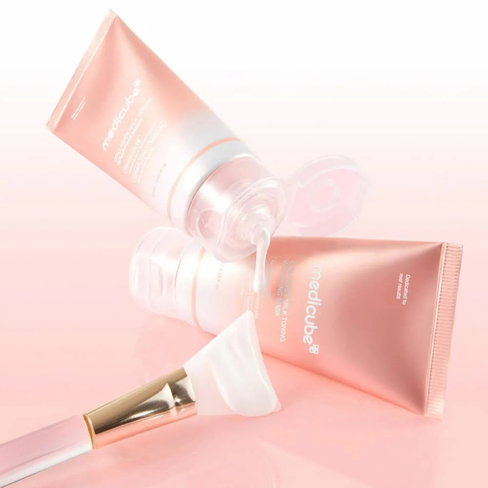 MEDICUBE | Collagen Milk Toning Wrapping Mask - 75ml
