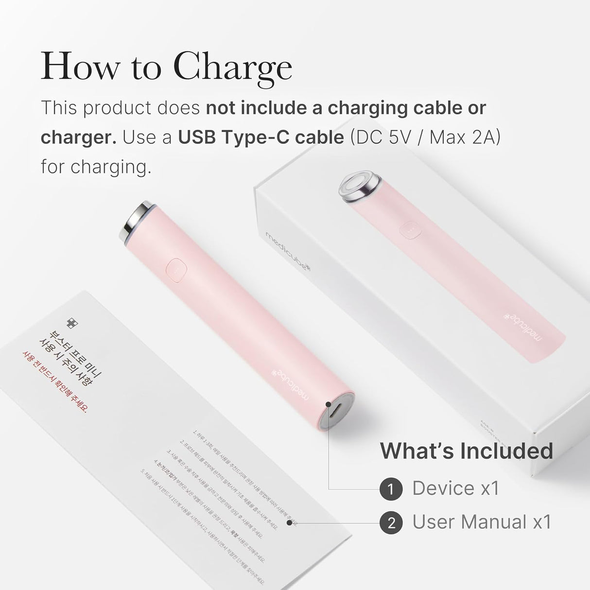 MEDICUBE | AGE-R Booster Pro Mini - Pink