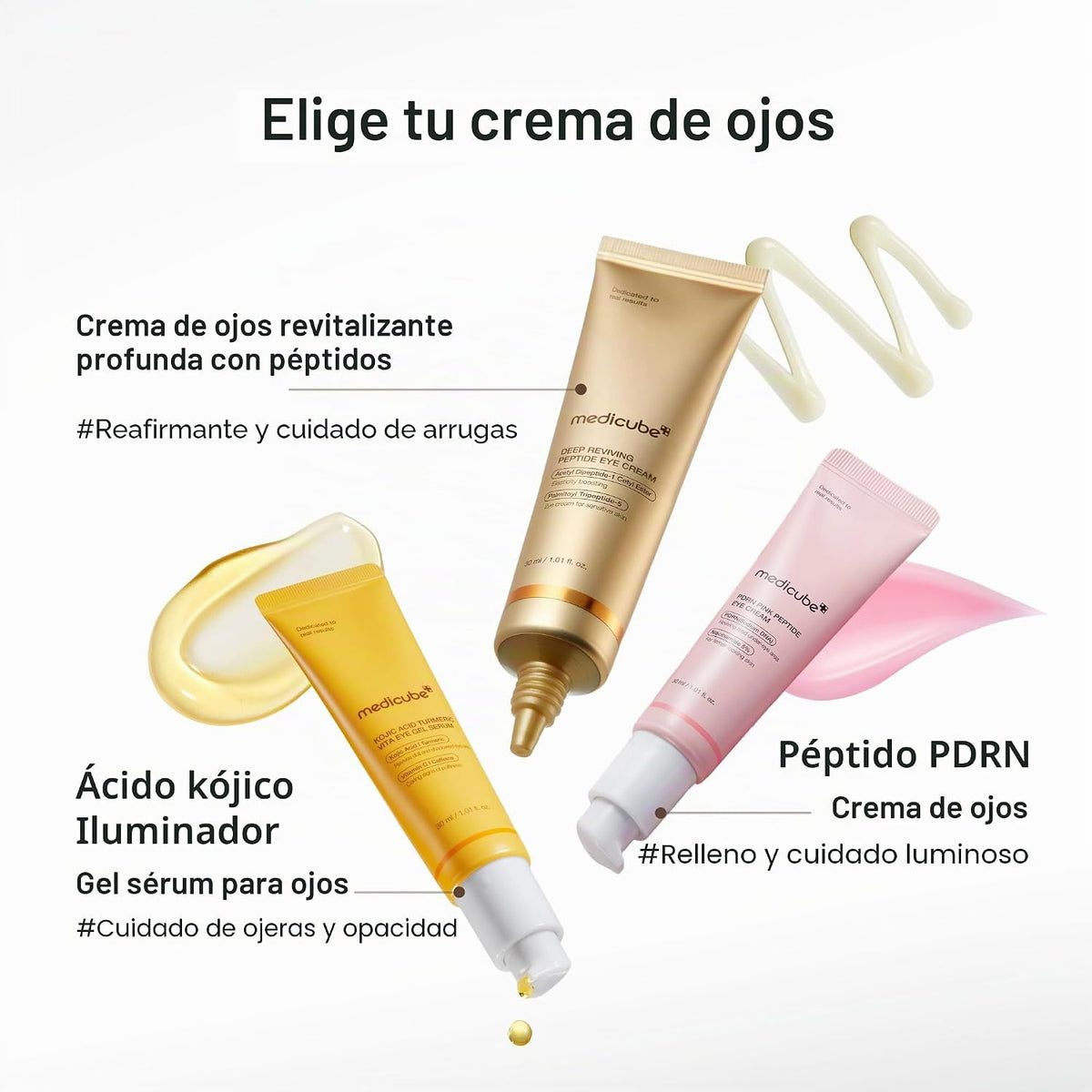 MEDICUBE | Deep Lifting Peptide Eye Cream - 30 ml