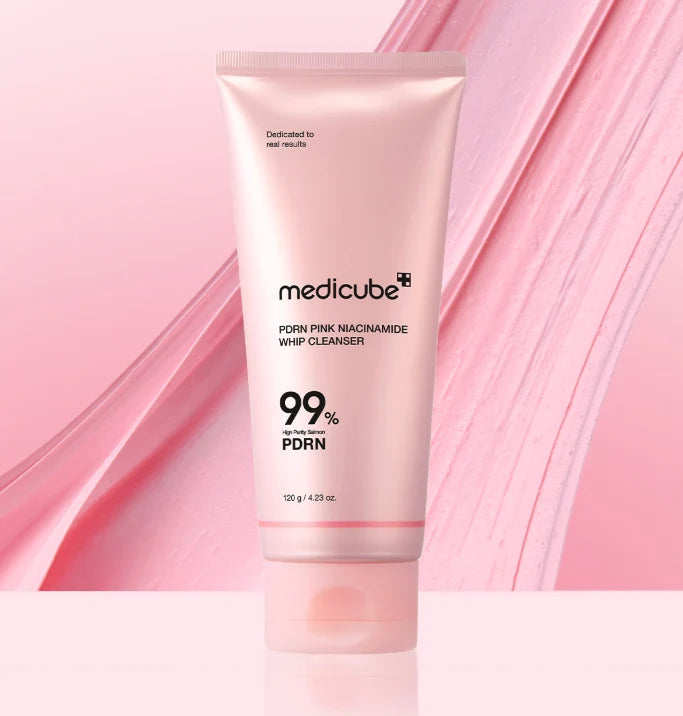 MEDICUBE | PDRN Pink Niacinamide Whip Cleanser - 120g