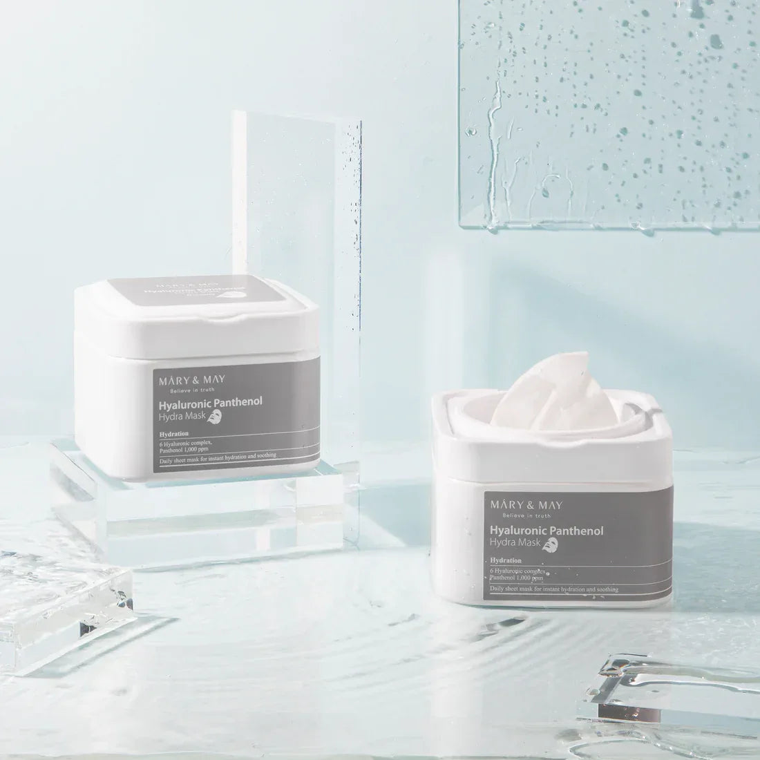 MARY & MAY | Hyaluronic Panthenol Hydra Mask - 400 ml - InternationalCosmetic