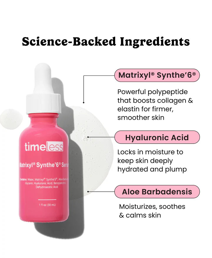 TIMELESS | Matrixyl Synthe 6 Serum - 30ml